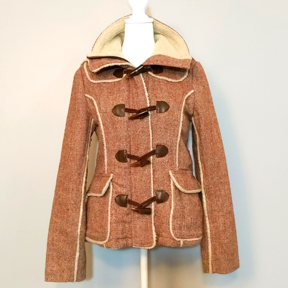 Sherpa-Lined Coat